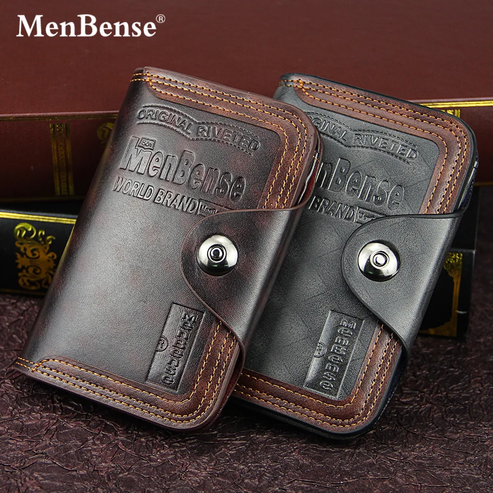 New Business Men Wallet Short Multi-card Female Wallet Large Capacity Three-fold Magnetic Button Men Business Bag
New Business Men Wallet Short Multi-card Female Wallet Large Capacity Three-fold Magnetic Button Men Business Bag