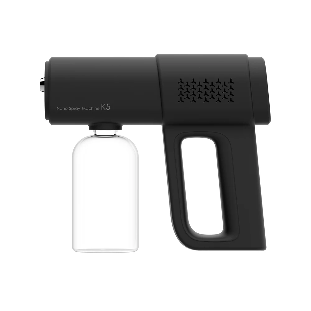 Wireless Electric Nano Sprayer Portable Blue Light Nano Disinfection Gun, White black
Wireless Electric Nano Sprayer Portable Blue Light Nano Disinfection Gun, White black