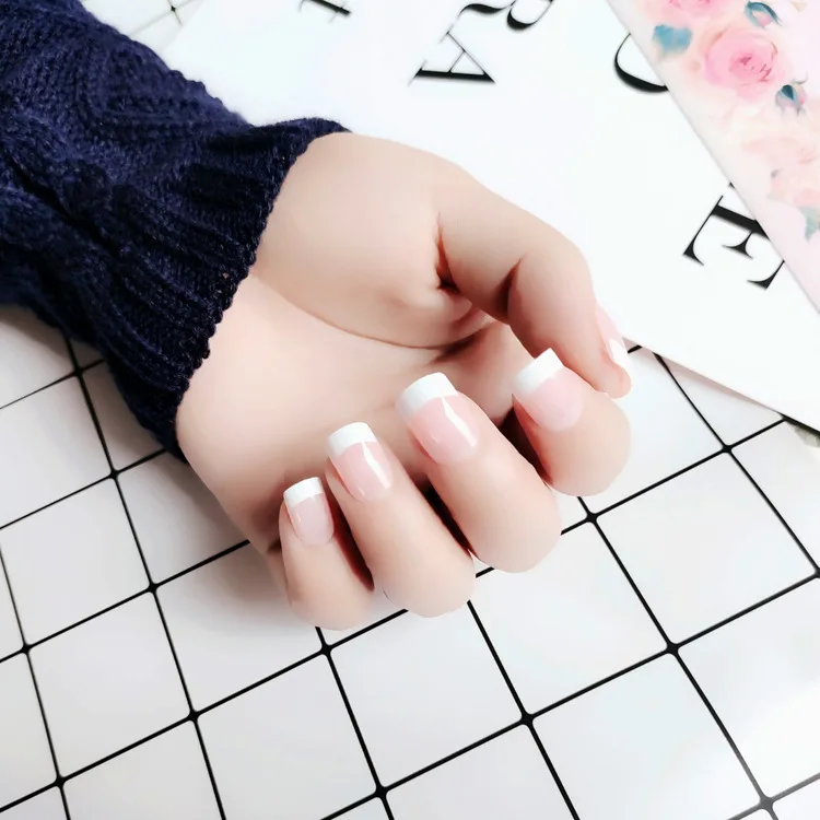 Nail Art Salon Oval Acrylic French Nail Kit Real Medium Length Grace Oval False Nails French 24 Tips, 4 shapes
Nail Art Salon Oval Acrylic French Nail Kit Real Medium Length Grace Oval False Nails French 24 Tips, 4 shapes