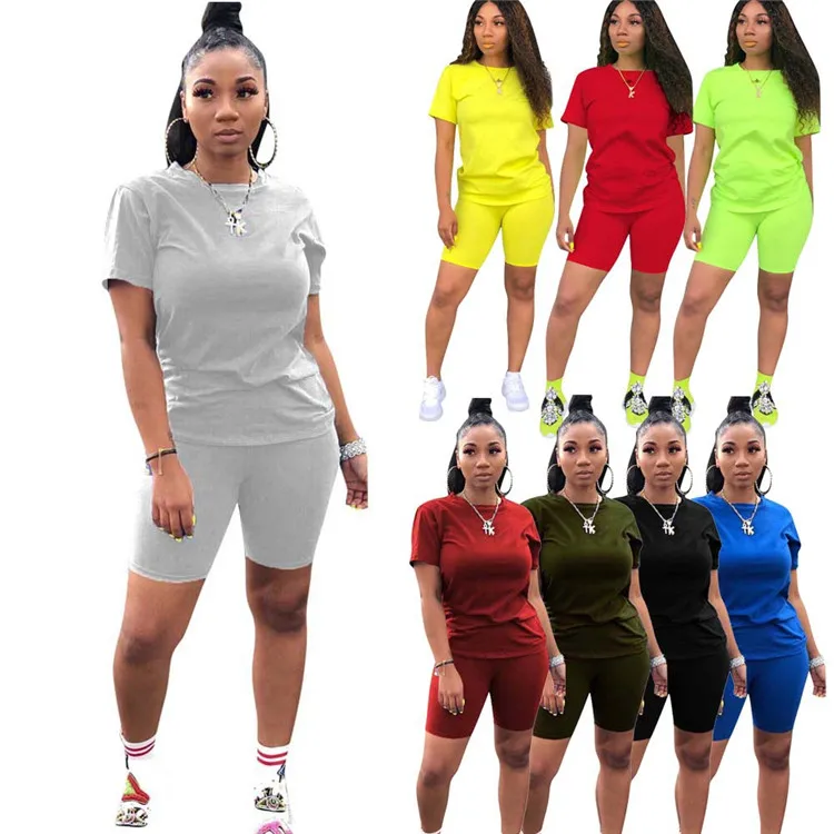 Casual Sportswear Quality Short Womans Clothing 2 Piece Two Piece Set Shorts Two Piece Sets, Picture color
Casual Sportswear Quality Short Womans Clothing 2 Piece Two Piece Set Shorts Two Piece Sets, Picture color