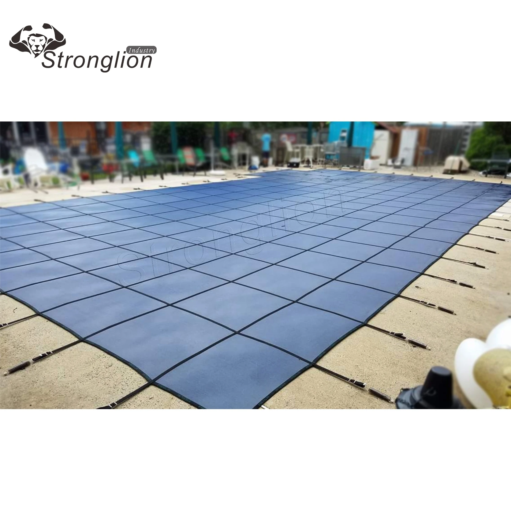Super Dense Mesh Pool Safety Cover Winter Leaf Swimming Cover Safety Waterproof Swimming Pool Cover, Blue+ black
Super Dense Mesh Pool Safety Cover Winter Leaf Swimming Cover Safety Waterproof Swimming Pool Cover, Blue+ black