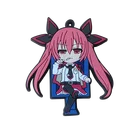 2d cartoon shape soft PVC Keychain Accept Custom Manufacturers Japanese anime character key chain