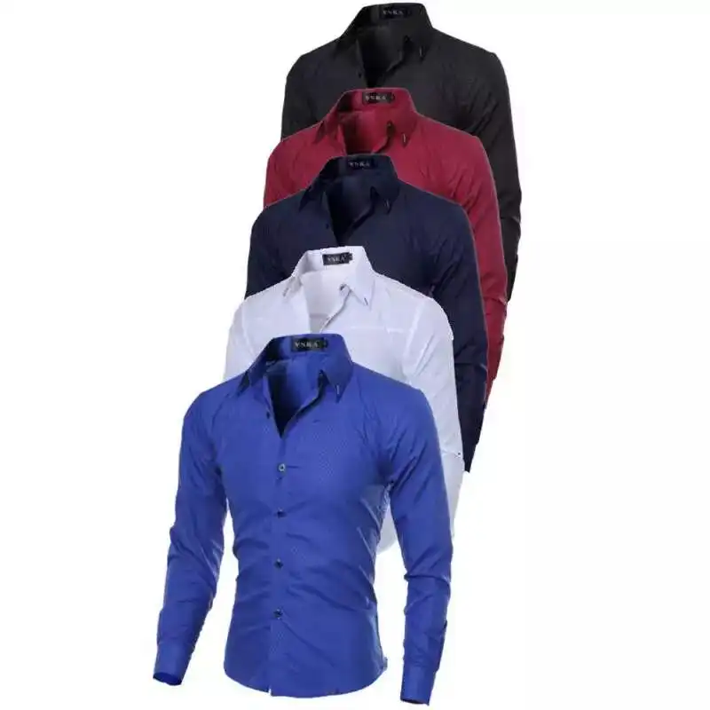 Men Plaid Shirts M-5XL New Mens Dress Shirts Long Sleeve Slim Casual Black White Social Plus Size Men's Shirts
Men Plaid Shirts M-5XL New Mens Dress Shirts Long Sleeve Slim Casual Black White Social Plus Size Men's Shirts