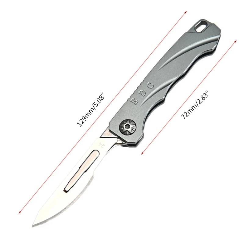 Aluminum alloy folding art knife emergency scalpel knife outdoor edc tool knife multi tool, Gray, blue, orange
Aluminum alloy folding art knife emergency scalpel knife outdoor edc tool knife multi tool, Gray, blue, orange