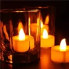 colorful Ramadan Decoration Battery Gillter led wax flameless candle set tea light led candle