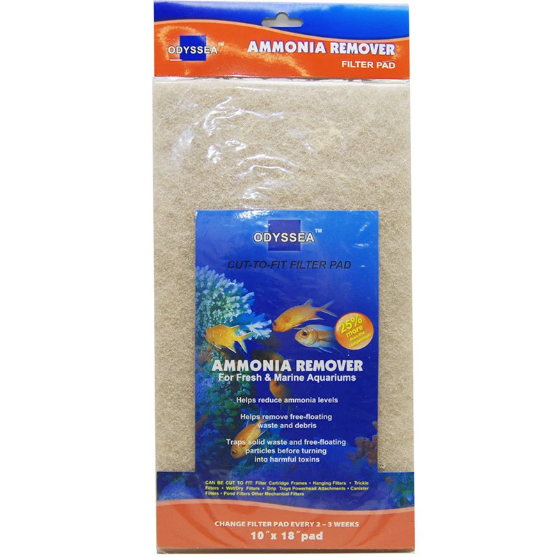 ODYSSEA Filter Pad Cut to Fit Aquarium Media Carbon Nitrate Ammonia Phosphate Remover
ODYSSEA Filter Pad Cut to Fit Aquarium Media Carbon Nitrate Ammonia Phosphate Remover