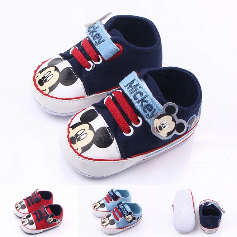 Disne New Canvas Classic Newborn Baby Boys Girls First Walkers Shoes Infant Toddler Mickey mouse Soft Sole Anti-slip Baby Shoes
Disne New Canvas Classic Newborn Baby Boys Girls First Walkers Shoes Infant Toddler Mickey mouse Soft Sole Anti-slip Baby Shoes