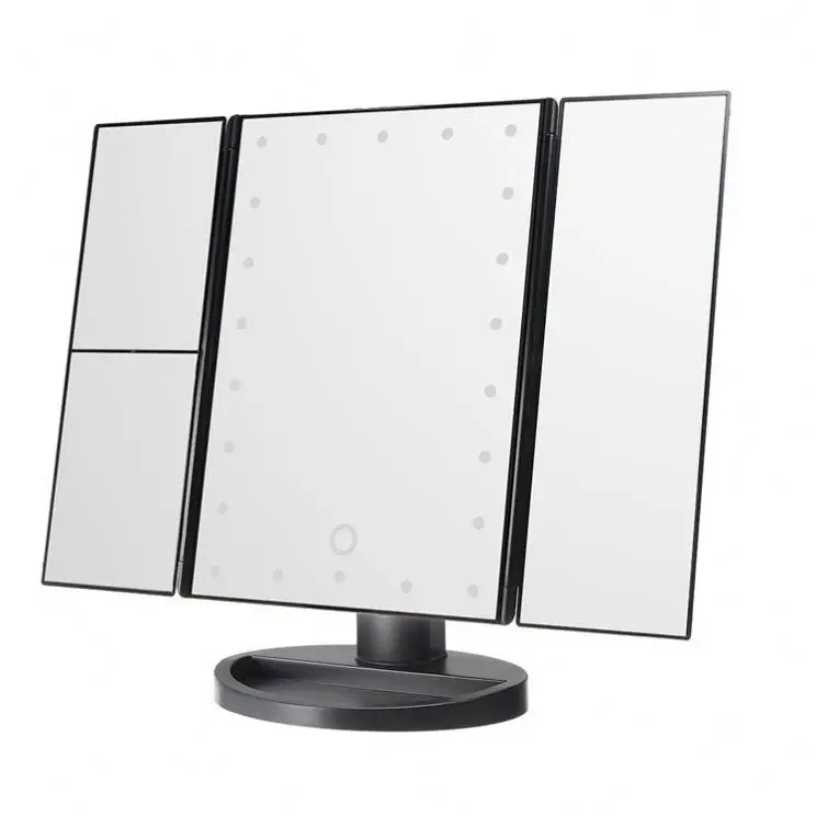 

Fancii Led Lighted Large Vanity Makeup Mirror With 10X Magnifying Mirror - Dimmable Natural Light
