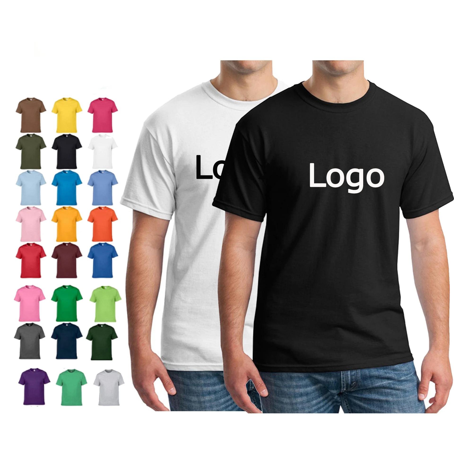 100% cotton cheap men tshirts with logo tshirt women t shirt