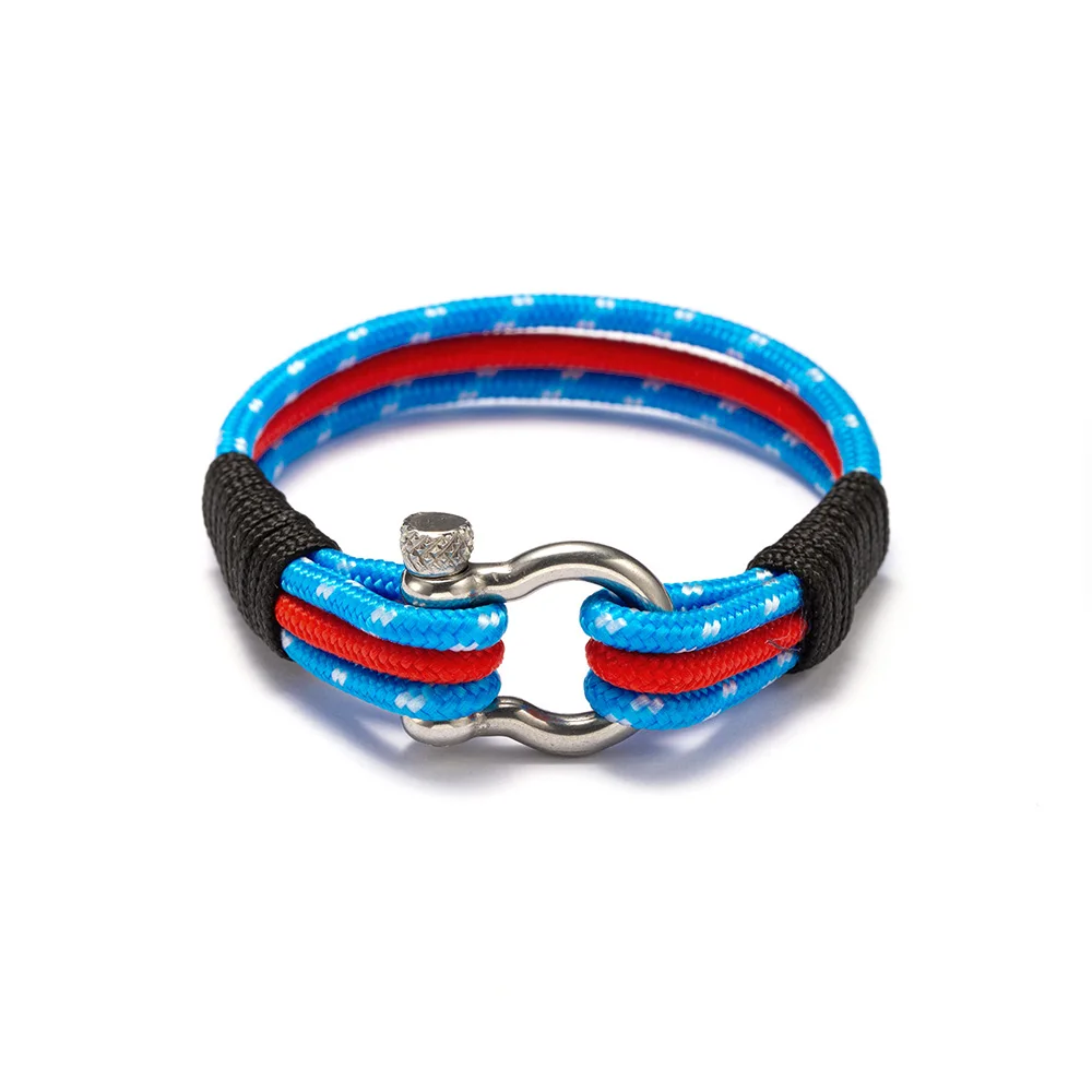 Handmade Braided Titanium Steel Horseshoe Buckle Stainless Steel Vintage Bracelet for Boys Women Men
Handmade Braided Titanium Steel Horseshoe Buckle Stainless Steel Vintage Bracelet for Boys Women Men