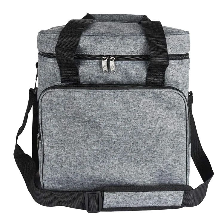 Travel Custom top quality 300D Tote Insulated Wine Carrier 6 Bottle cooler Bag with Removable Padded Divider, Grey or customized
Travel Custom top quality 300D Tote Insulated Wine Carrier 6 Bottle cooler Bag with Removable Padded Divider, Grey or customized