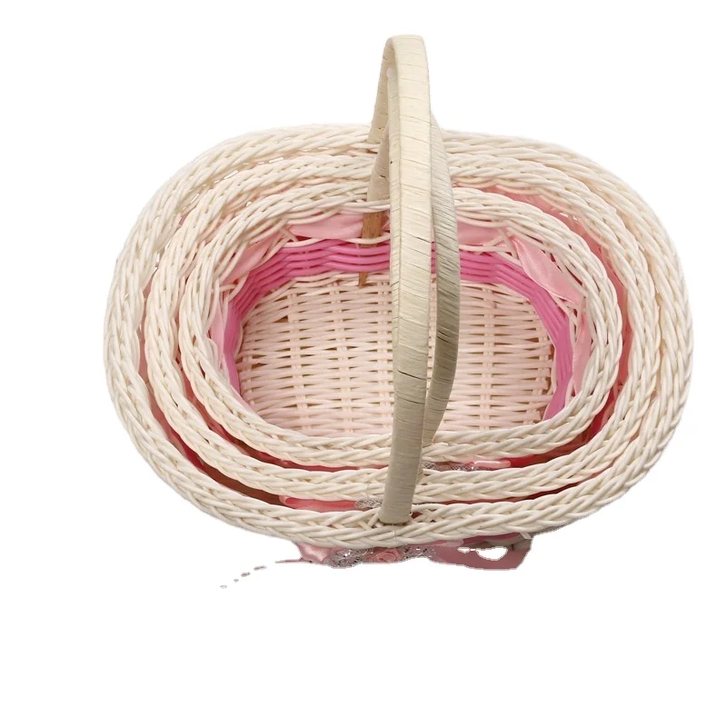 Flower Arrangement Basket Straw Wicker HangingFlower Basket Rattan wicker Basket for Flower, Pink, red, sky blue, purple, orange, white, green
Flower Arrangement Basket Straw Wicker HangingFlower Basket Rattan wicker Basket for Flower, Pink, red, sky blue, purple, orange, white, green