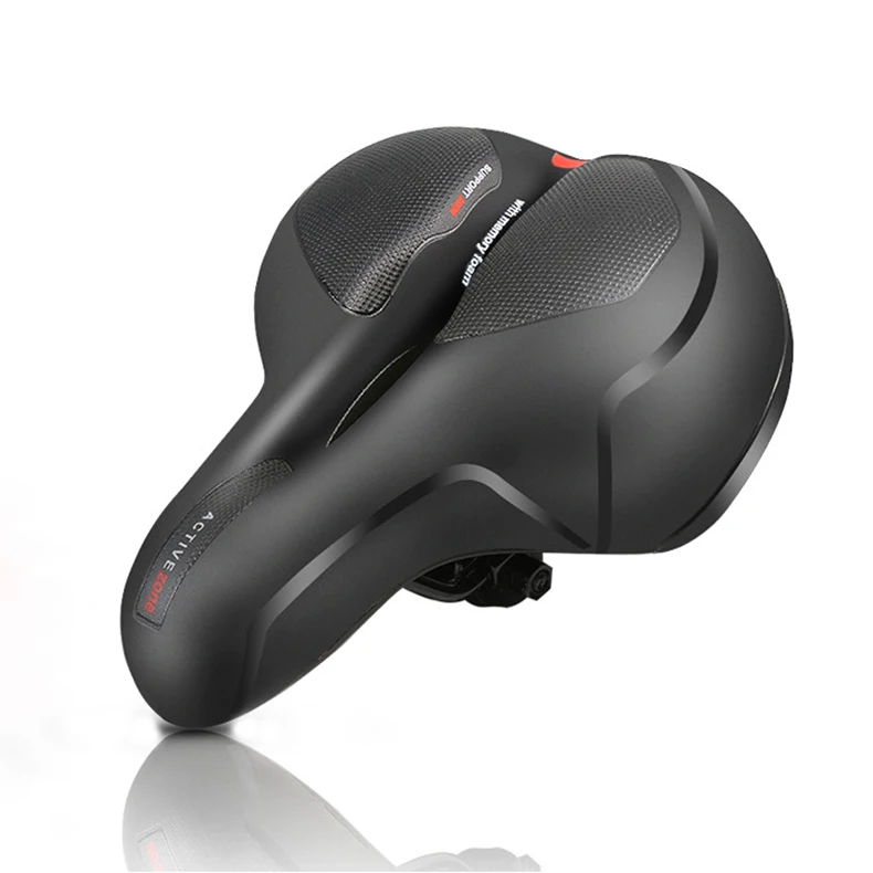 Comfortable bicycle seat road mountain bike saddle pad hollow adult bike saddle, Black
Comfortable bicycle seat road mountain bike saddle pad hollow adult bike saddle, Black