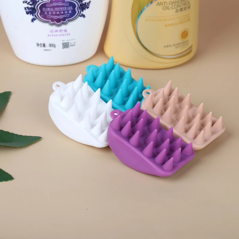 Wholesale Silicone Shampoo Brush and Scalp Exfoliator Massage Hair Washing Comb Customized Logo
Wholesale Silicone Shampoo Brush and Scalp Exfoliator Massage Hair Washing Comb Customized Logo