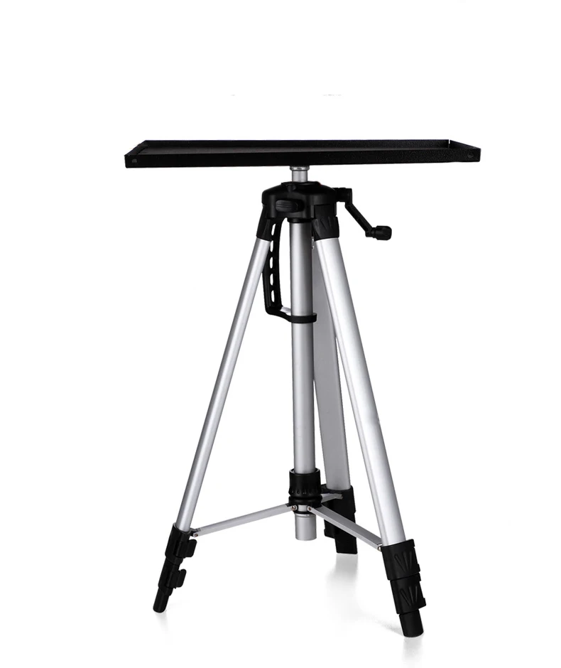 Aluminum Sound Equipment Mount Bracket Foldable Projector Tripod Floor Stand, Silver+black
Aluminum Sound Equipment Mount Bracket Foldable Projector Tripod Floor Stand, Silver+black