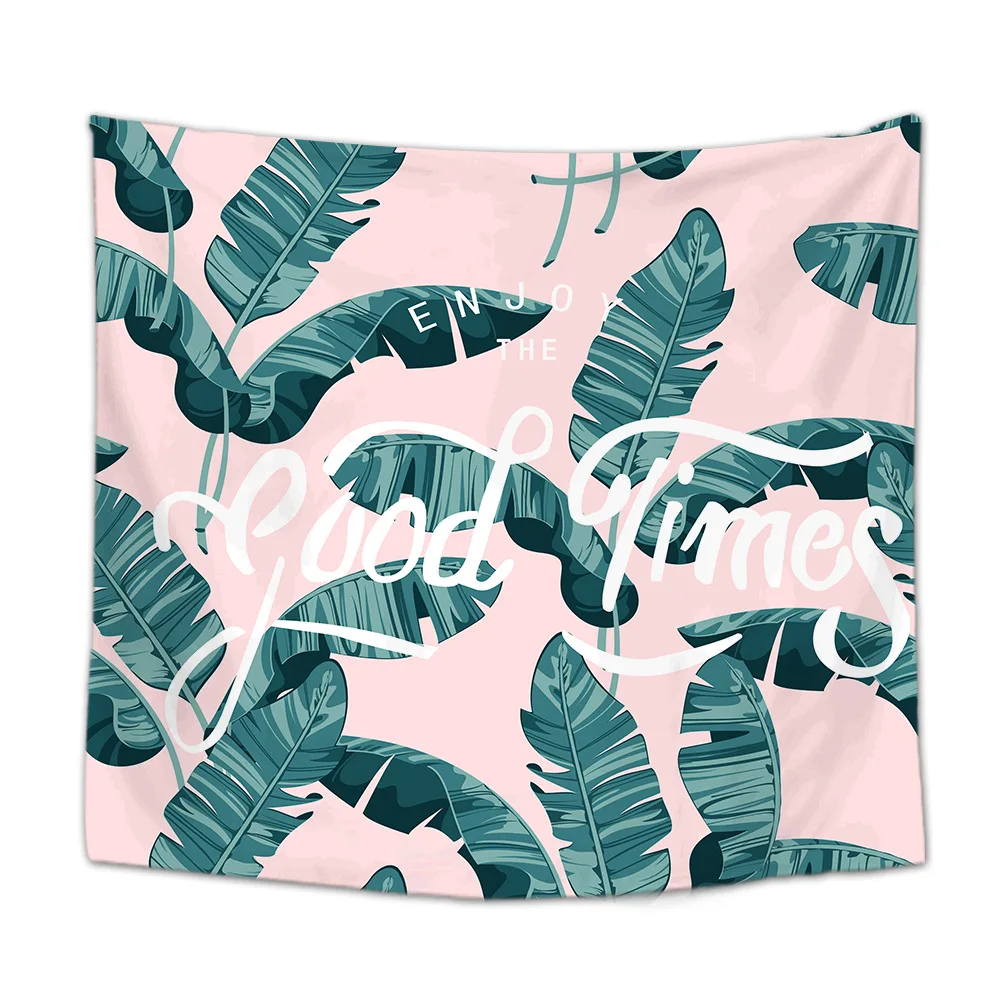 Nordic small fresh green leaf printing hanging cloth decorative background cloth bedroom bedside decoration
Nordic small fresh green leaf printing hanging cloth decorative background cloth bedroom bedside decoration