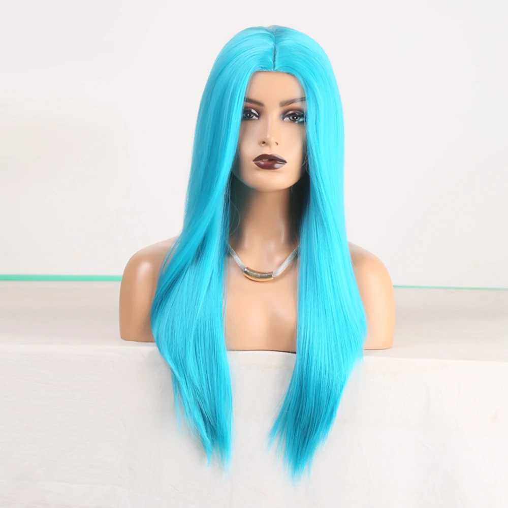 blue long straight hair human hair Chemical Fiber Wigs Amazon Hot Sale wigs for black women
blue long straight hair human hair Chemical Fiber Wigs Amazon Hot Sale wigs for black women