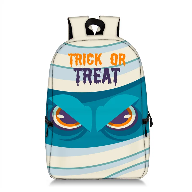 2021 Funny Unique Design Halloween Cute Monster Casual Polyester Backpack School Bag Backpack For Students, 22 colors 
2021 Funny Unique Design Halloween Cute Monster Casual Polyester Backpack School Bag Backpack For Students, 22 colors