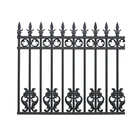 aluminum fence 2019 new product yard fence gates for the yard/trellis gates