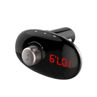 Promotional new model fm transmitter for music player and calling handsfree with dual car charger