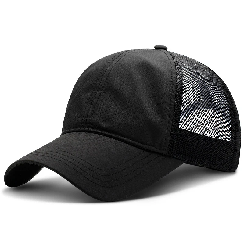 Quick Dry Trucker Caps Adjustable Cooling Running Hats Lightweight Mesh Back Baseball Cap
Quick Dry Trucker Caps Adjustable Cooling Running Hats Lightweight Mesh Back Baseball Cap