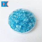 China crushed recycled decorative broken sea blue glass terrazzo sand