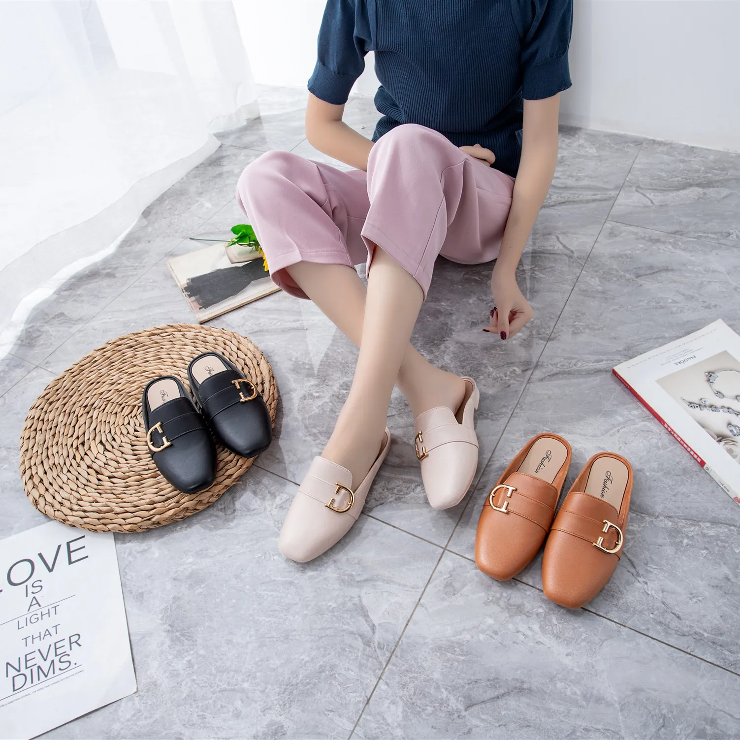 2021 Casual half-toe sandals, beach shoes, women's shoes knitted gladiator women's sandals medium hill women's sandals, Customized color
2021 Casual half-toe sandals, beach shoes, women's shoes knitted gladiator women's sandals medium hill women's sandals, Customized color