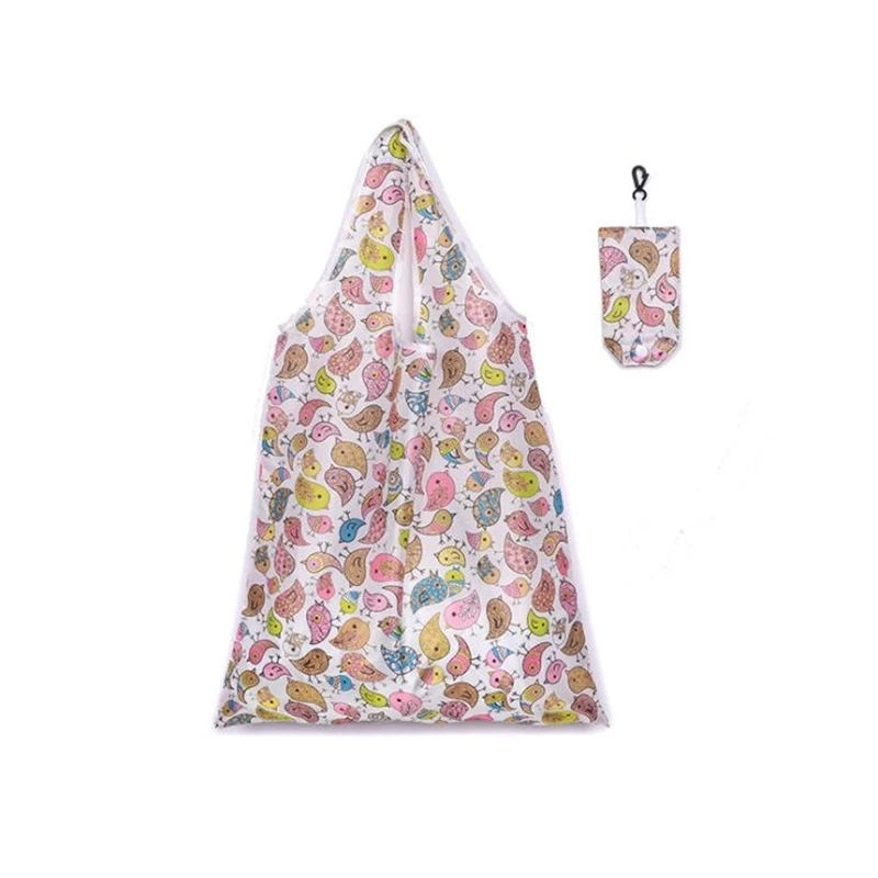 Foldable Shopping Bag Creative Portable Grocery Package Cross-border 190T Polyester Supermarket Shoppings Detriment Bags
Foldable Shopping Bag Creative Portable Grocery Package Cross-border 190T Polyester Supermarket Shoppings Detriment Bags