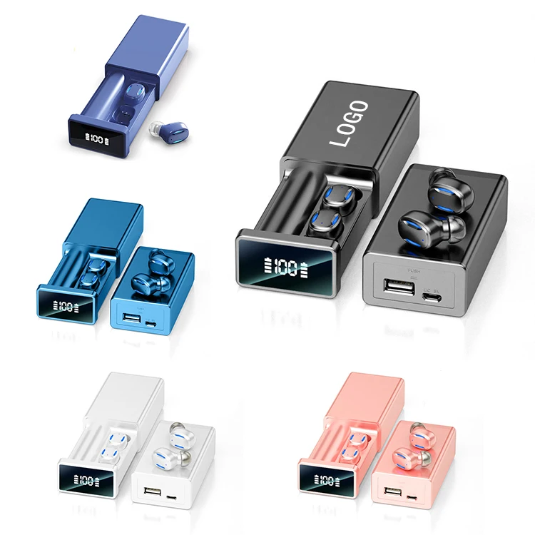 sport tws 2021 oem in ear A22 led usb with microphone noise wireless earphone silent party calling gaming 5.2 sample headphone, White
sport tws 2021 oem in ear A22 led usb with microphone noise wireless earphone silent party calling gaming 5.2 sample headphone, White