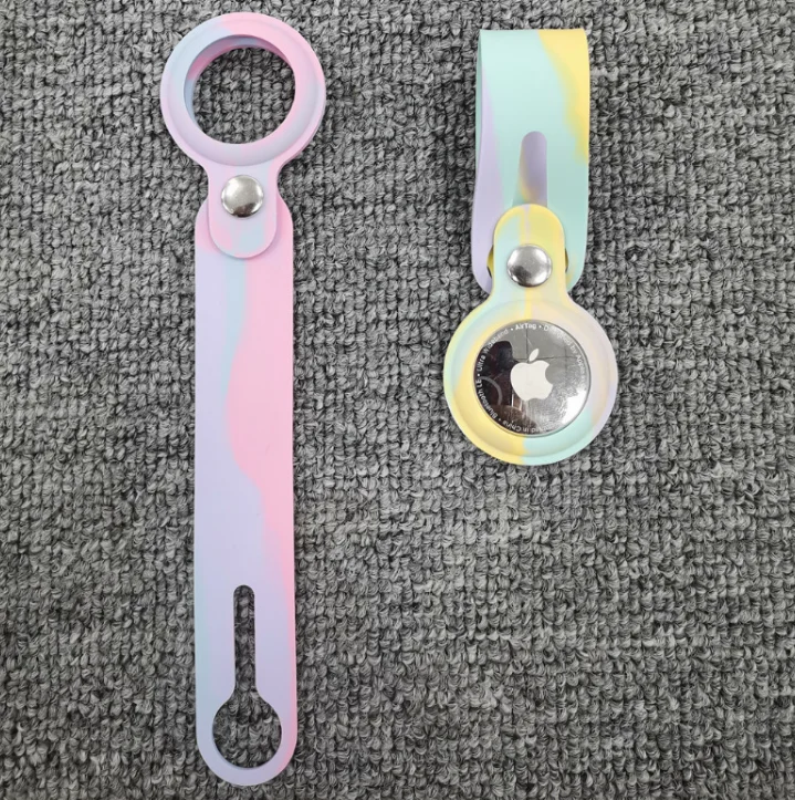 free shipping Silicone Case for AirTag Finder Rainbow Camo Camouflage shell Cover keychains key ring
free shipping Silicone Case for AirTag Finder Rainbow Camo Camouflage shell Cover keychains key ring