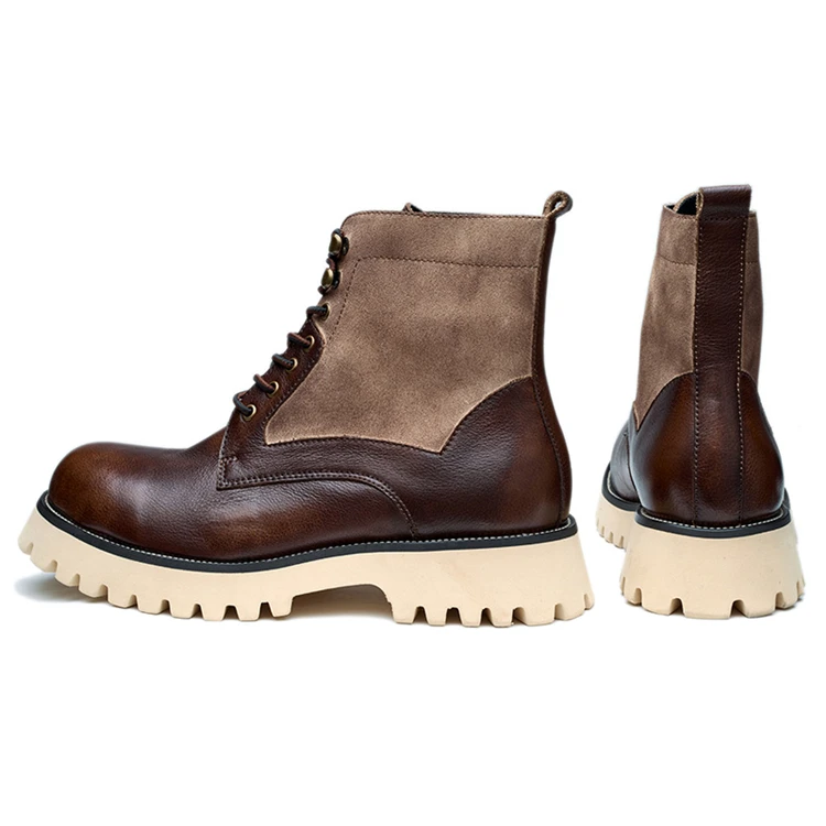 Chinese factory produces breathable and wear-resistant Roman boots EVA men's leather boots, Brown
Chinese factory produces breathable and wear-resistant Roman boots EVA men's leather boots, Brown