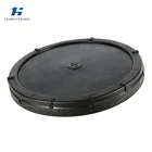 Disk diffuser air disc diffuser aeration system for water treatment plants