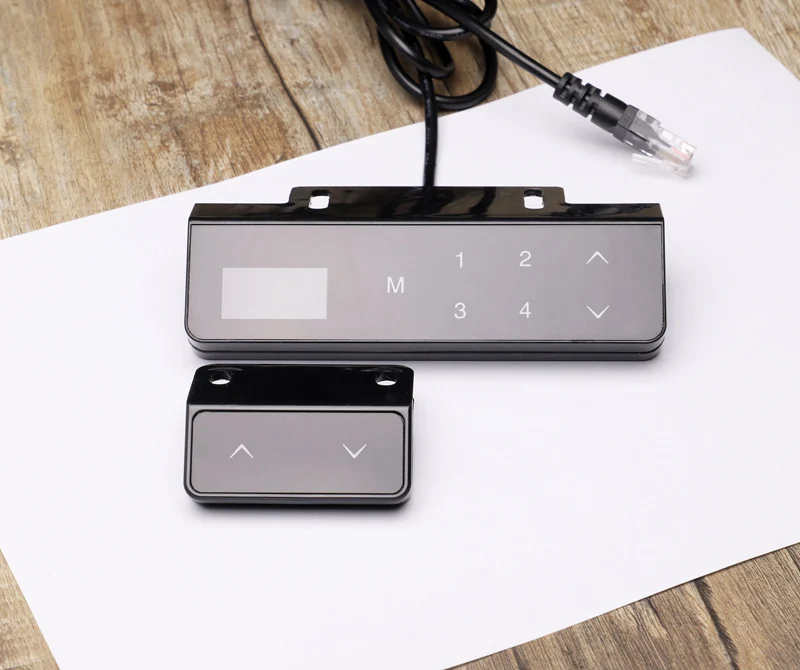 NATE High Quality Height Adjustable Desk Lifting Machine Accessories Electric Touch Screen Hand Controller
NATE High Quality Height Adjustable Desk Lifting Machine Accessories Electric Touch Screen Hand Controller