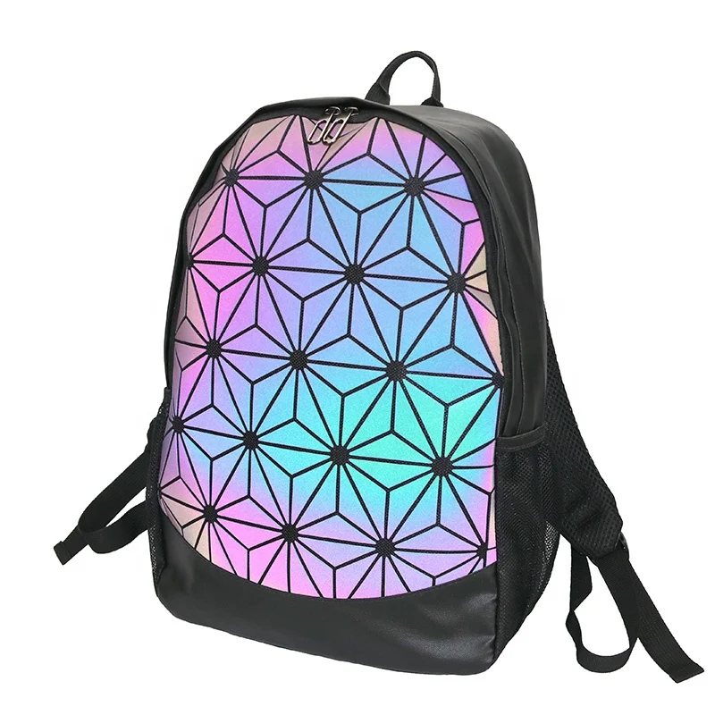 Unisex Reflective School Bags Laptop Large Waterproof Luminous Geometric Backpack
Unisex Reflective School Bags Laptop Large Waterproof Luminous Geometric Backpack