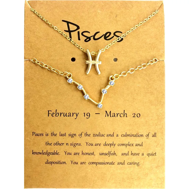 12 Constellations Zodiac Necklace Bracelet Jewelry Set Crystal Rhinestone Zodiac Necklace Gift Cancer Necklace, As pic show
12 Constellations Zodiac Necklace Bracelet Jewelry Set Crystal Rhinestone Zodiac Necklace Gift Cancer Necklace, As pic show
