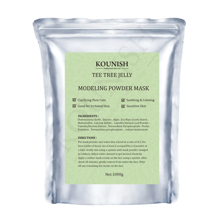 Professional Skin care Natural Facial Powder Peel Off Cleaning Products Moisturizing Tea Tree Jelly Mask, Green
Professional Skin care Natural Facial Powder Peel Off Cleaning Products Moisturizing Tea Tree Jelly Mask, Green
