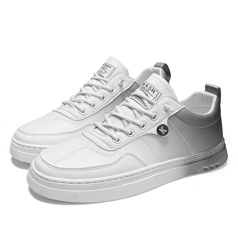 New styles gradient men casual shoes leather luxury best shoes for skateboarding, White or customized color
New styles gradient men casual shoes leather luxury best shoes for skateboarding, White or customized color