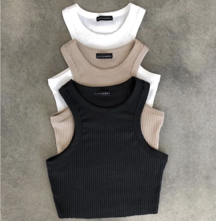 2021 new arrival Racer vest ins trend European and American style short sleeveless women crop tank top, Available
2021 new arrival Racer vest ins trend European and American style short sleeveless women crop tank top, Available
