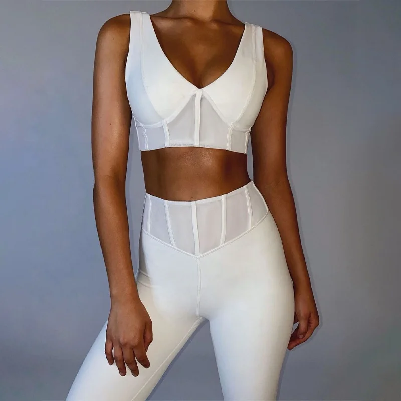 New Arrivals 2021 Women Gym Sport Suit Bra 2 Piece Workout Tracksuits Yoga Leggings Sets, Customized color
New Arrivals 2021 Women Gym Sport Suit Bra 2 Piece Workout Tracksuits Yoga Leggings Sets, Customized color