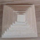 Unfinished Wood Pieces Cutouts for DIY Arts Crafts, Laser Carving Drawing Puzzle Board