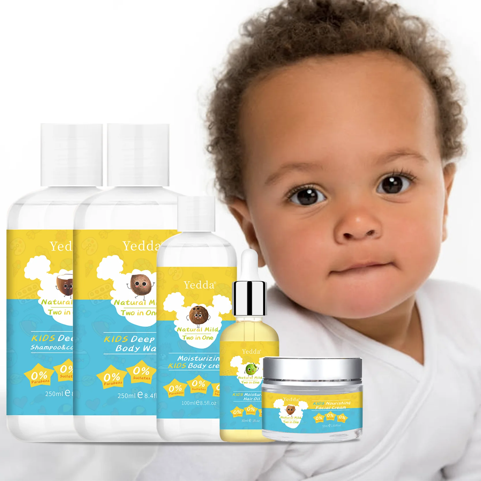afro kids hair care products natural 2 in 1 kid hair shampoo custom logo for black curly kids hair, White cream
afro kids hair care products natural 2 in 1 kid hair shampoo custom logo for black curly kids hair, White cream