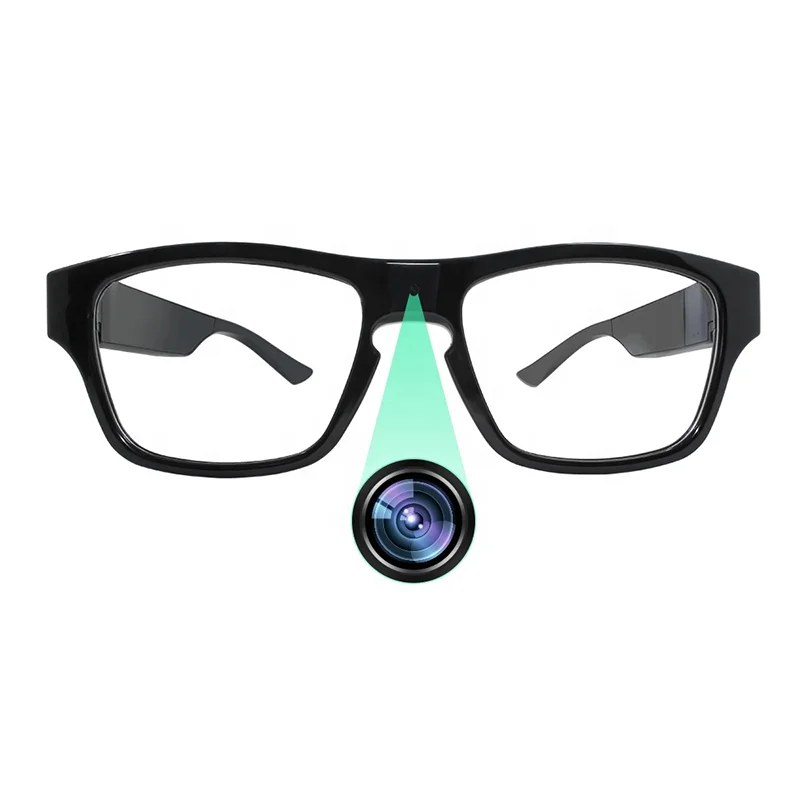 1080 HD CMOS Sensor 75mins Video Recording Eye Camera Glasses With Touch Controlled for Home and Business Security 
1080 HD CMOS Sensor 75mins Video Recording Eye Camera Glasses With Touch Controlled for Home and Business Security