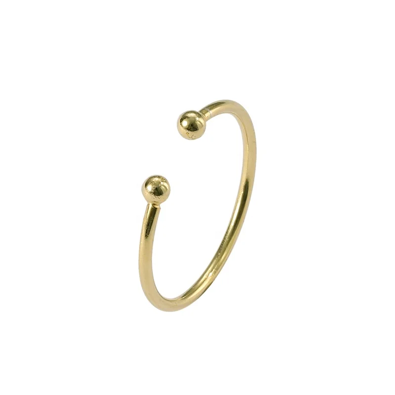 K646 Fashion Openning Women Rings 925 Silver 18K Gold Plated Jewellery Rings Minimalist
K646 Fashion Openning Women Rings 925 Silver 18K Gold Plated Jewellery Rings Minimalist