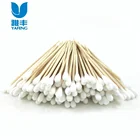 Free Samples 100% Natural Cotton Medical Disposable Non Sterile Cotton Swab Applicator