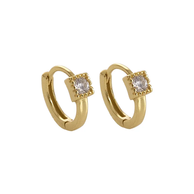 simple fashion jewelry 925 sterling silver earring geometric square diamond zircon gold plated hoop earrings women
simple fashion jewelry 925 sterling silver earring geometric square diamond zircon gold plated hoop earrings women