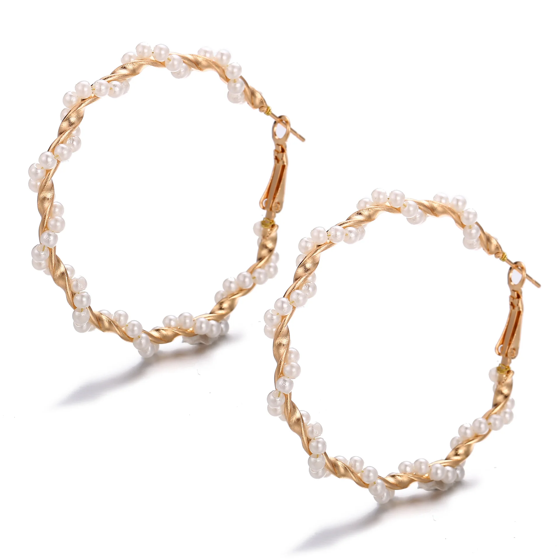 2021 Sailing Jewelry Big Circle Earrings Pearl Hoop Earring Wrapped Pearl Big Circle Earrings
2021 Sailing Jewelry Big Circle Earrings Pearl Hoop Earring Wrapped Pearl Big Circle Earrings