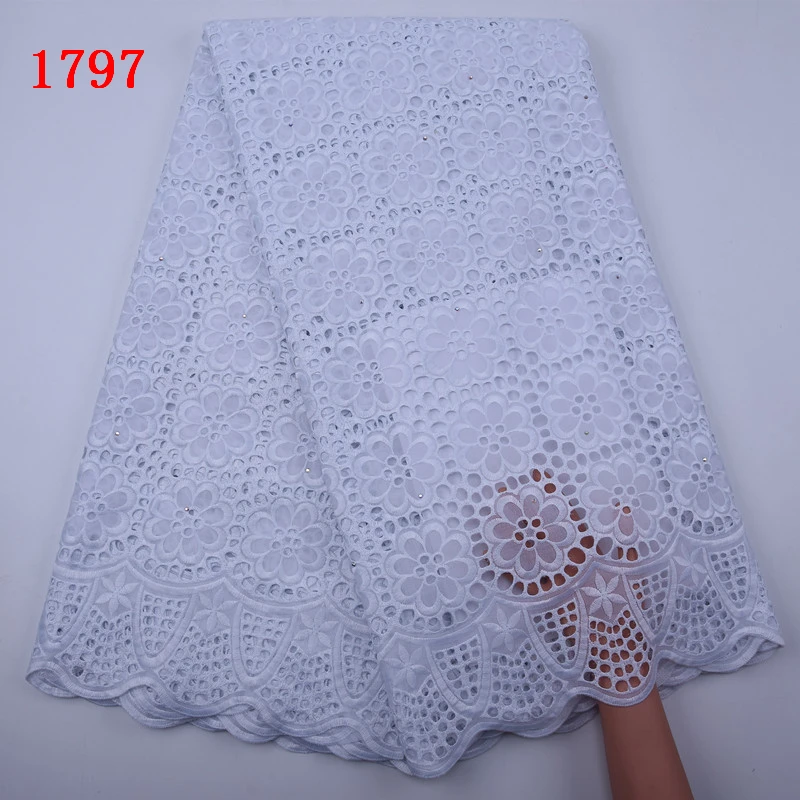 Embroidery White 100% Cotton Lace Fabric With Rhinestones For Party Wholesale Price Dry Cotton Swiss Cotton Lace Fabric 1797
Embroidery White 100% Cotton Lace Fabric With Rhinestones For Party Wholesale Price Dry Cotton Swiss Cotton Lace Fabric 1797