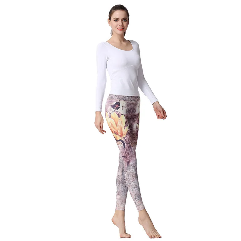 Factory price brand new women's gym fitness tight ankle-length pants high waist yoga pants leggings
Factory price brand new women's gym fitness tight ankle-length pants high waist yoga pants leggings