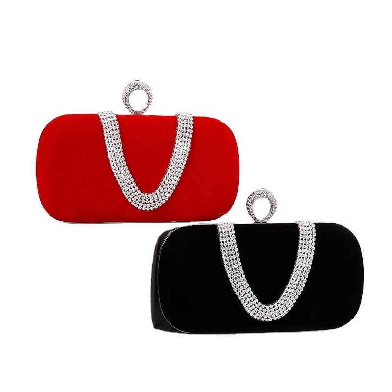manufacturers direct ship velvet rhinestone banquet dress bag hand bag female small bag
manufacturers direct ship velvet rhinestone banquet dress bag hand bag female small bag