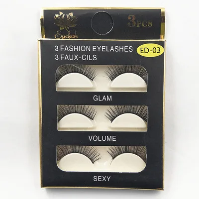 Queena False eyelash false eyelash manufacturer sells thick cross money eye end to add long money 3 pairs outfit eyelash
Queena False eyelash false eyelash manufacturer sells thick cross money eye end to add long money 3 pairs outfit eyelash